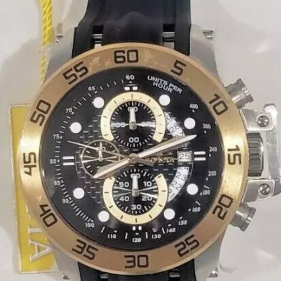 $595 MSRP- INVICTA I-Force Chronograph Black Carbon Fiber Dial Men's Watch - Picture 8 of 9